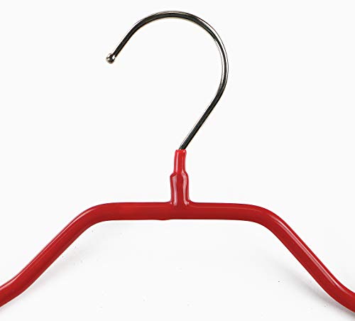 Mawa By Reston Lloyd Bodyform Series Non-Slip Space-Saving Clothes Hanger With Bar For Pants, 16-1/2'' , Style 42/Ls, Set Of 5,
